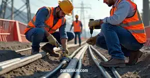 تجهیزات مورد نیاز نصب کابل فشار قوی
