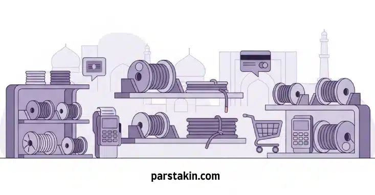 خرید و قیمت سیم و کابل مغان در اصفهان