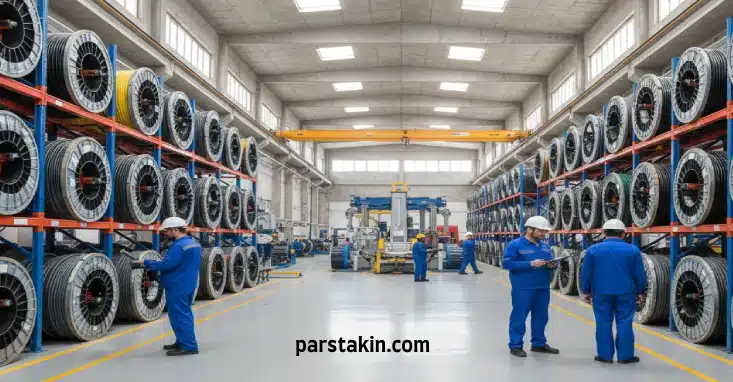 مرکز پخش و نمایندگی رسمی انواع کابل افشان در تبریز