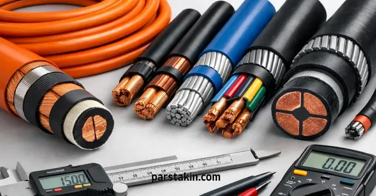 پارامترهای موثر در انتخاب سیم و کابل مناسب